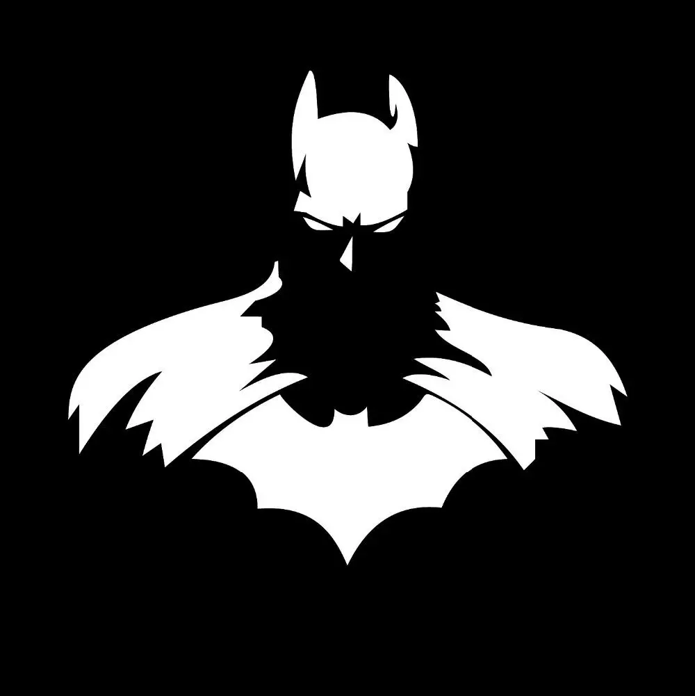 Cool Batman Car Stickers 12 11cm Batman DC Dark Knight Car Window Vinyl Cool Batman Car Stickers 12 11cm Batman DC Dark Knight Car Window Vinyl
