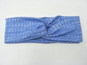 

T175412 fashion comfort keep warm kniting acrylic striped women turban headband