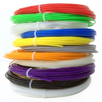 W-BHD 3d printing materials PLA plastic filament 1.75mm 20 colors 100m for 3d drawing