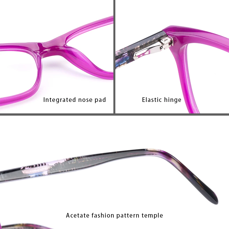 Женские очки TR90 оправа оптическая прозрачная Модная брендовая дизайнерская квадратная оправа для очков близорукость# LS8002