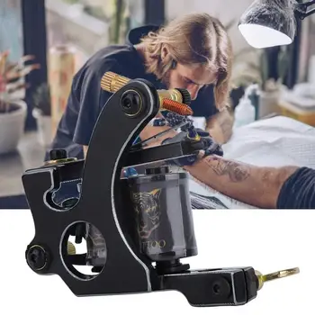 

Silver Edge Classic Rotary Tattoo Machine Copper Coils Shader Tattoo Microblading Machine Tattoo Supplies For Tattooing