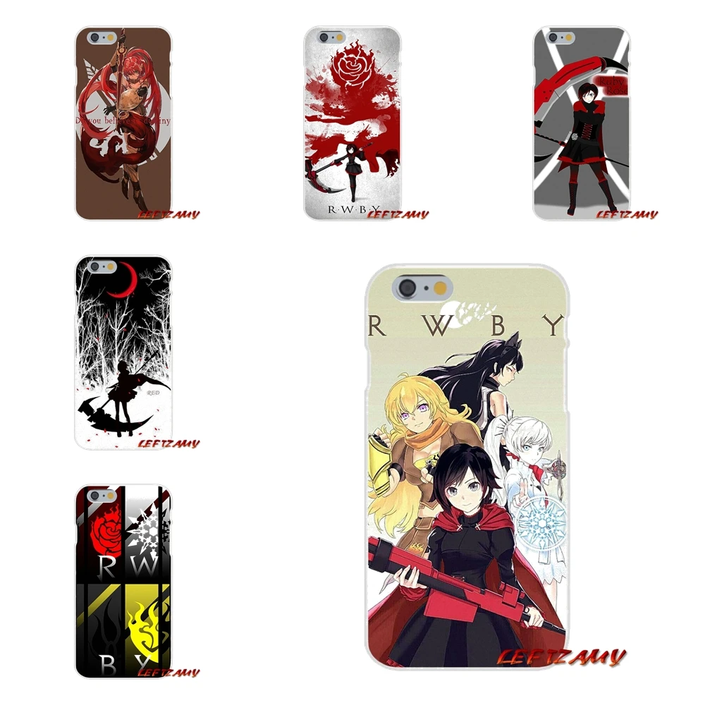 

popular game RWBY Accessories Phone Cases Covers For Samsung Galaxy S3 S4 S5 MINI S6 S7 edge S8 S9 Plus Note 2 3 4 5 8