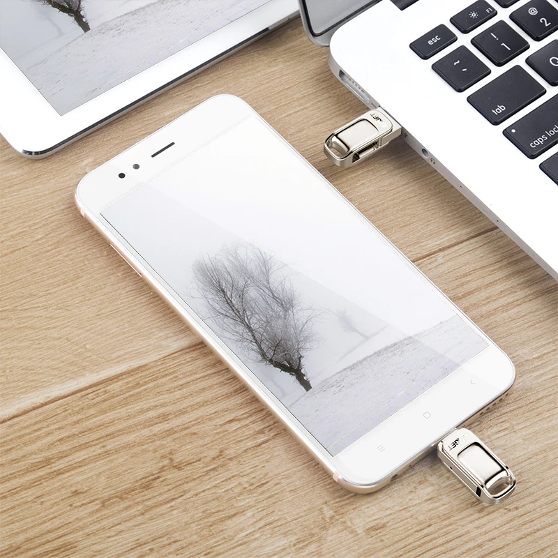 EAGET OTG флеш накопитель 32 Гб 64 UDP USB 3 0 128 ГБ мини металлические флешки для телефонов