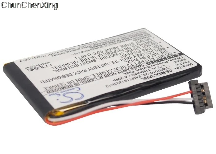 Аккумулятор Cameron Sino 1150mAh E4MT191323H12 для Mitac Mio C320, C320B, C323, C520, C520t, C620, C620T, C700, C720, C800, C810