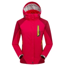 2016 Autumn Female Breathable Waterproof Thin Hooded Sports Winter Jacket Women Coat Windbreaker Mountaineering Camping