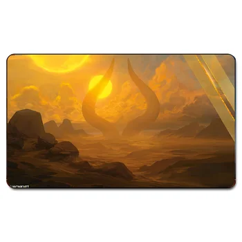 

Many Playmat Choice APPROACH OF THE SECOND SUN PLAYMAT MGT Board Games Play Mat Magic Card Games Table Pad with Free Gift Bag