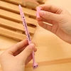 1 Pieces Lytwtw's Stationery Korean Cute Cat Gel Pens Girls Kawaii chancery office school Supply Gift Handles Creative ► Photo 3/6