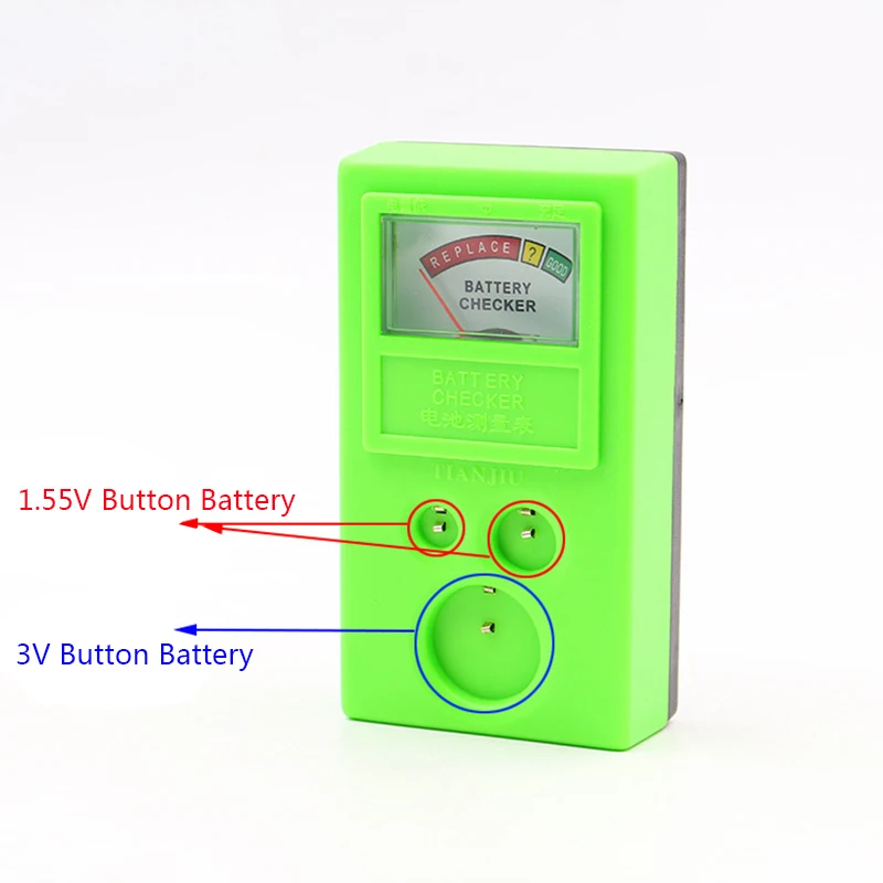 

1.55V 3V Button Cell Battery Checker Battery Tester Watch Repairing Tool Watch Repair Tool Watch Repair Tool Kit