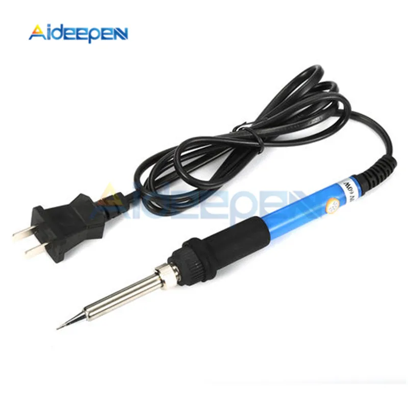 

Adjustable Temperature Electric Soldering Iron 110V 60W Welding Solder Station Tool US Plug
