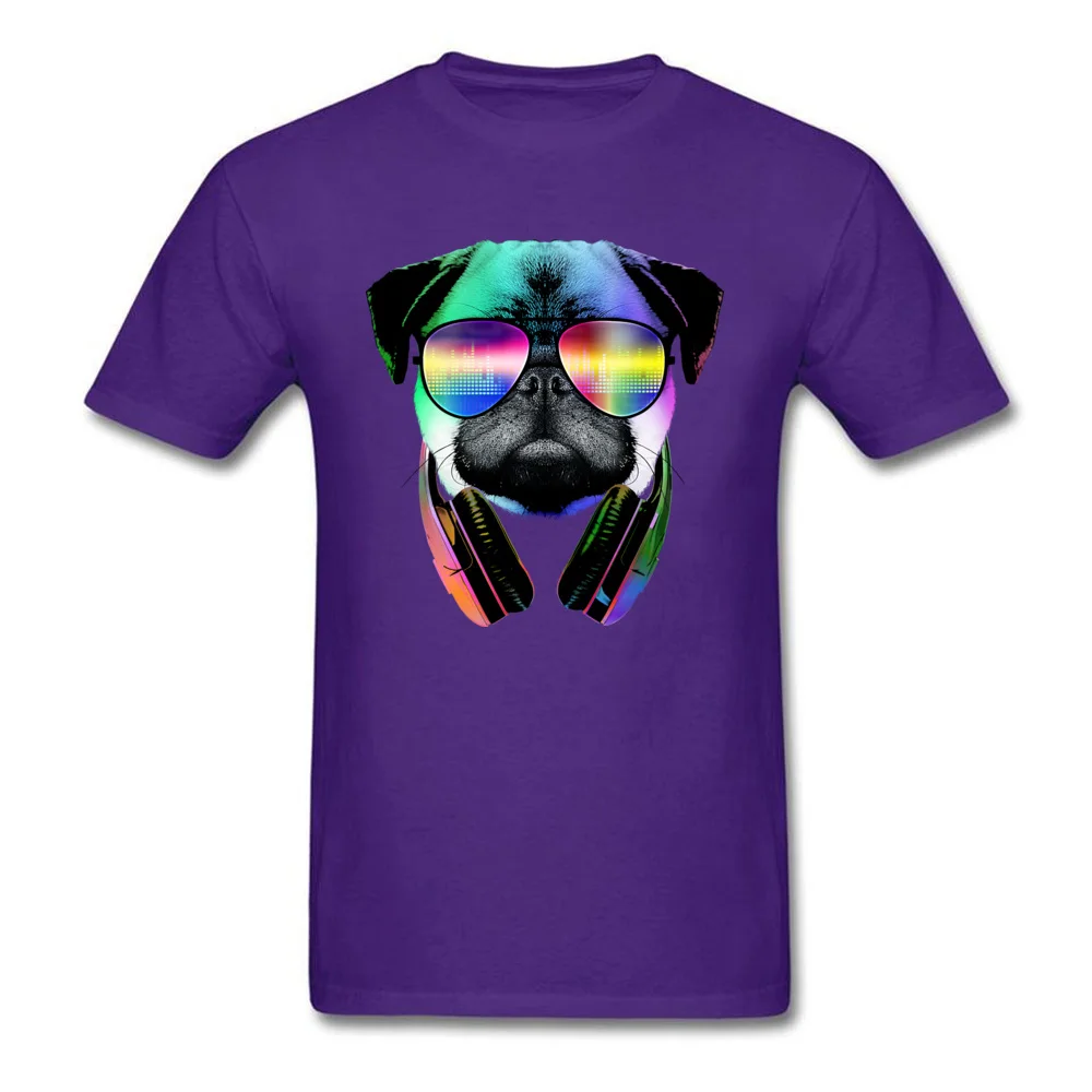 Love Music Pug_purple