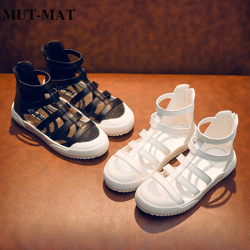 

Girls shoes 2019 summer new girls sandals fashion children soft bottom Roman shoes little girl Princess shoes