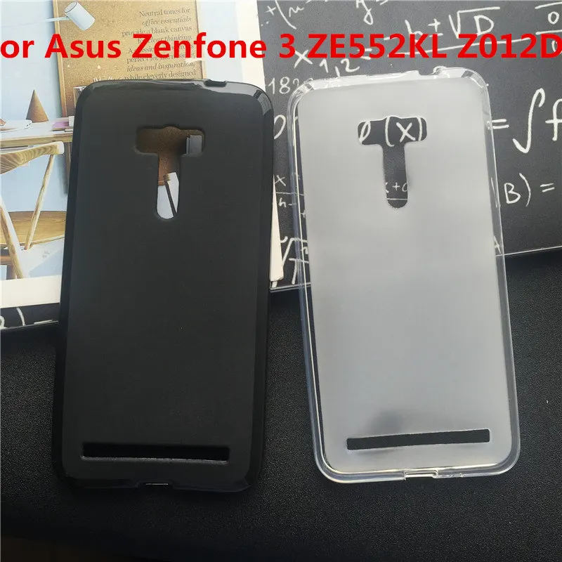 Мягкий силиконовый защитный чехол на заднюю крышку для Asus Zenfone 3 ZE552KL Z012DE ТПУ