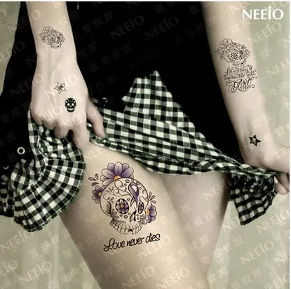 flowers words letter skull temporary tattoos for fingers wrist flowers words letter skull temporary tattoos for fingers wrist