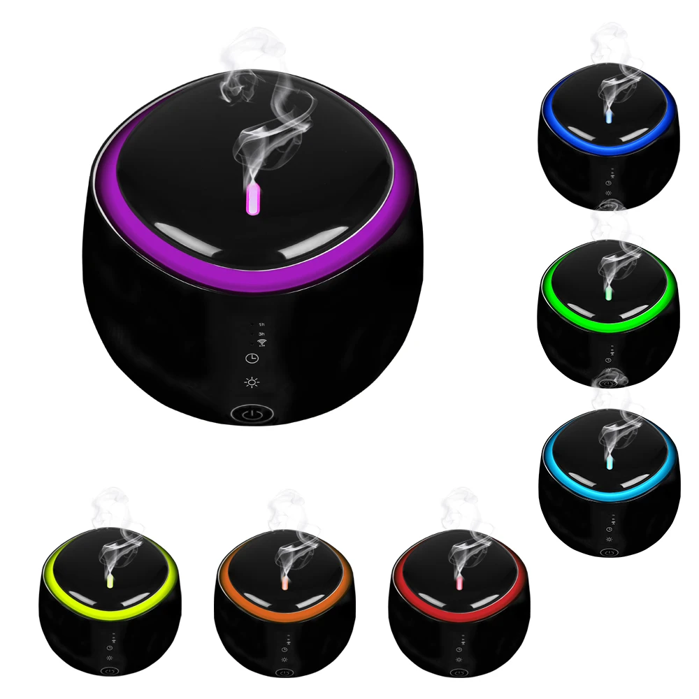 FIMEI 300ml Smart USB Air Humidifier Essential Oil Diffuser Ultrasonic Atomization Humidifier App Control With LED Light 5