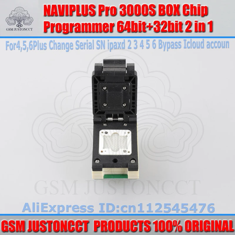 IP Box Navi plus PRO3000S 32 64 бит nand программатор ремонт HDD серийный номер SN для iPhone 6p 6 iPad mini ios
