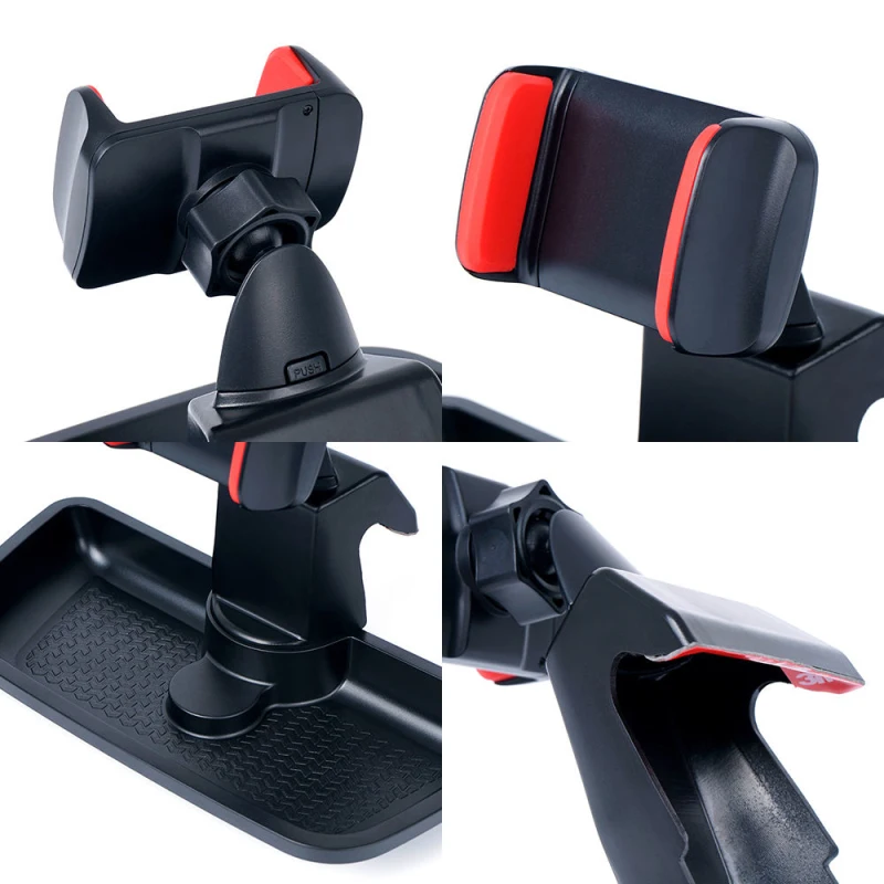 

Automobiles Red Multi-Mount GPS Phone Holder Kits For Jeep Wrangler JK 2012~2017 Interior Accessories Mobile Phone Mount Bracket