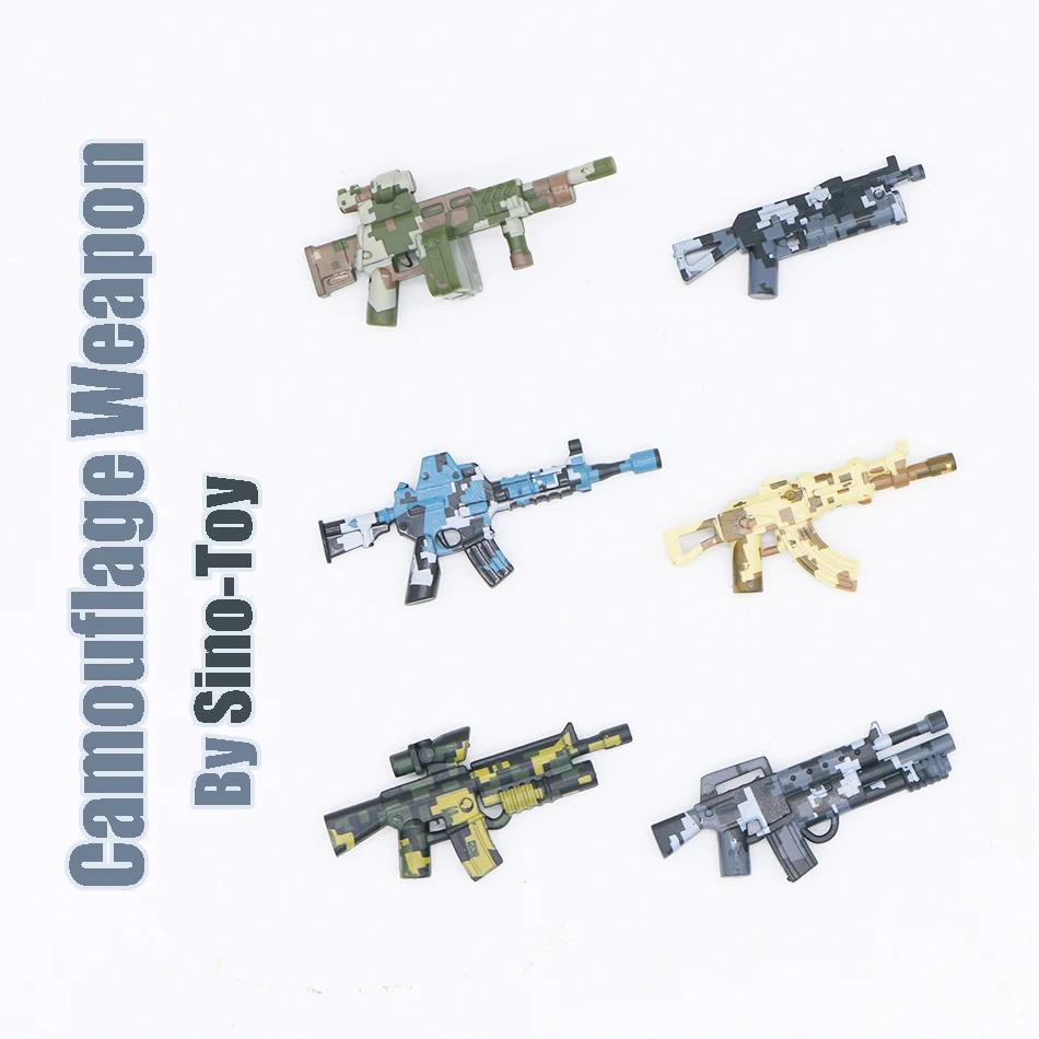 compatible lego military weapon