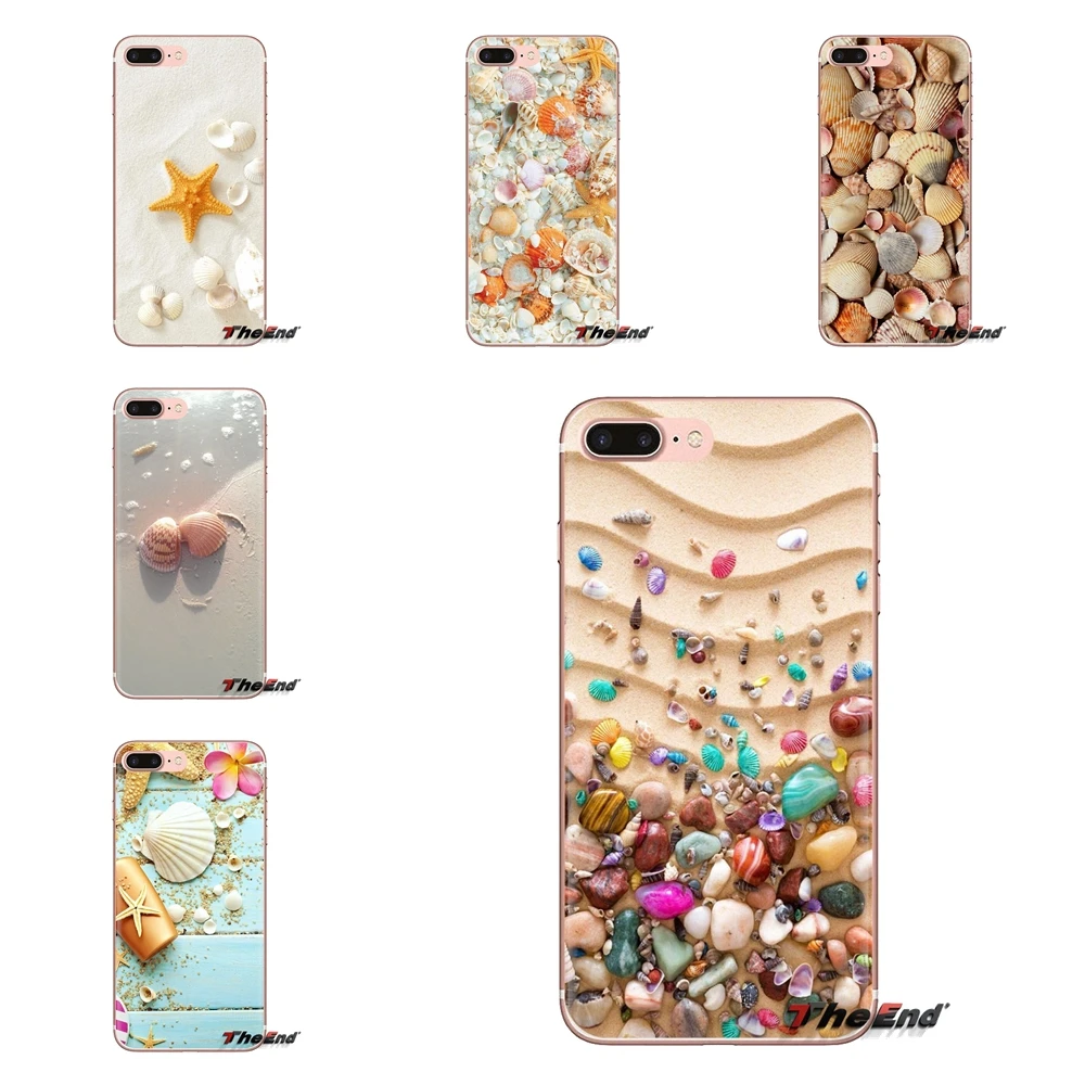 

pastel Beach sea shells starfish For LG G3 G4 Mini G5 G6 G7 Q6 Q7 Q8 Q9 V10 V20 V30 X Power 2 3 K10 K4 K8 2017 Phone Shell Cases
