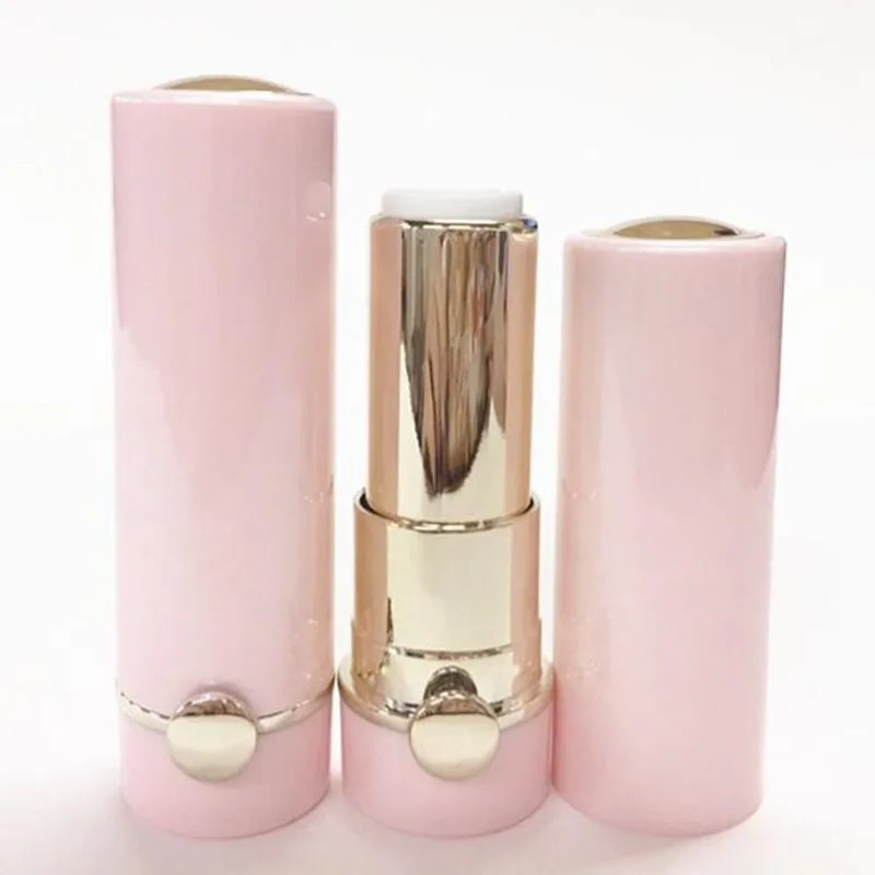 

2 Pcs/lot Make Up Pearl Pink Empty Lipstick Container Lip Gloss Empty Tube Bottle Cosmetics Fashion Style