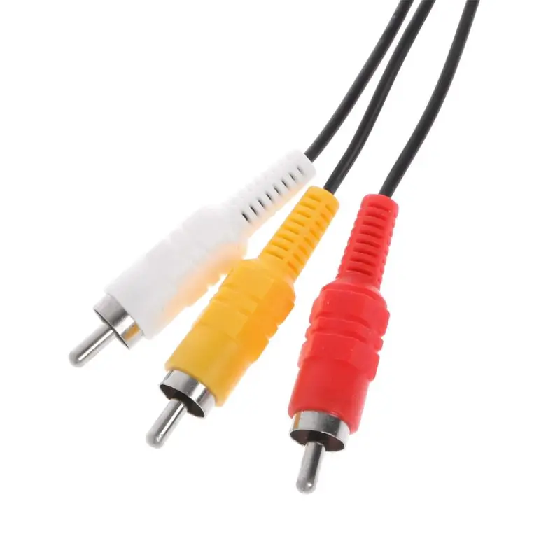 Новинка 1,8 м/6 футов RCA Аудио Видео AV стерео композитный кабель-адаптер для sega Dreamcast