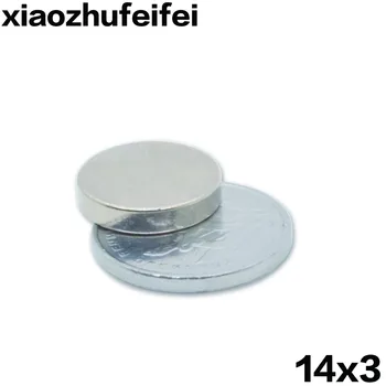 

500pcs 14x3 Bulk Small Round NdFeB Neodymium Disc Magnets 14x3mm N35 Super Powerful Strong Rare Earth Magnet Free Shipping 14*3