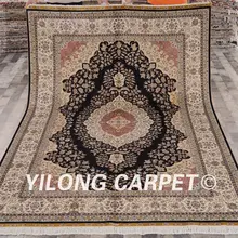 Yilong 6'x9' восточные ковры классический Традиционный персидский цветочный медальон дизайн ручной работы коврики для дома(ZQG012A6x9
