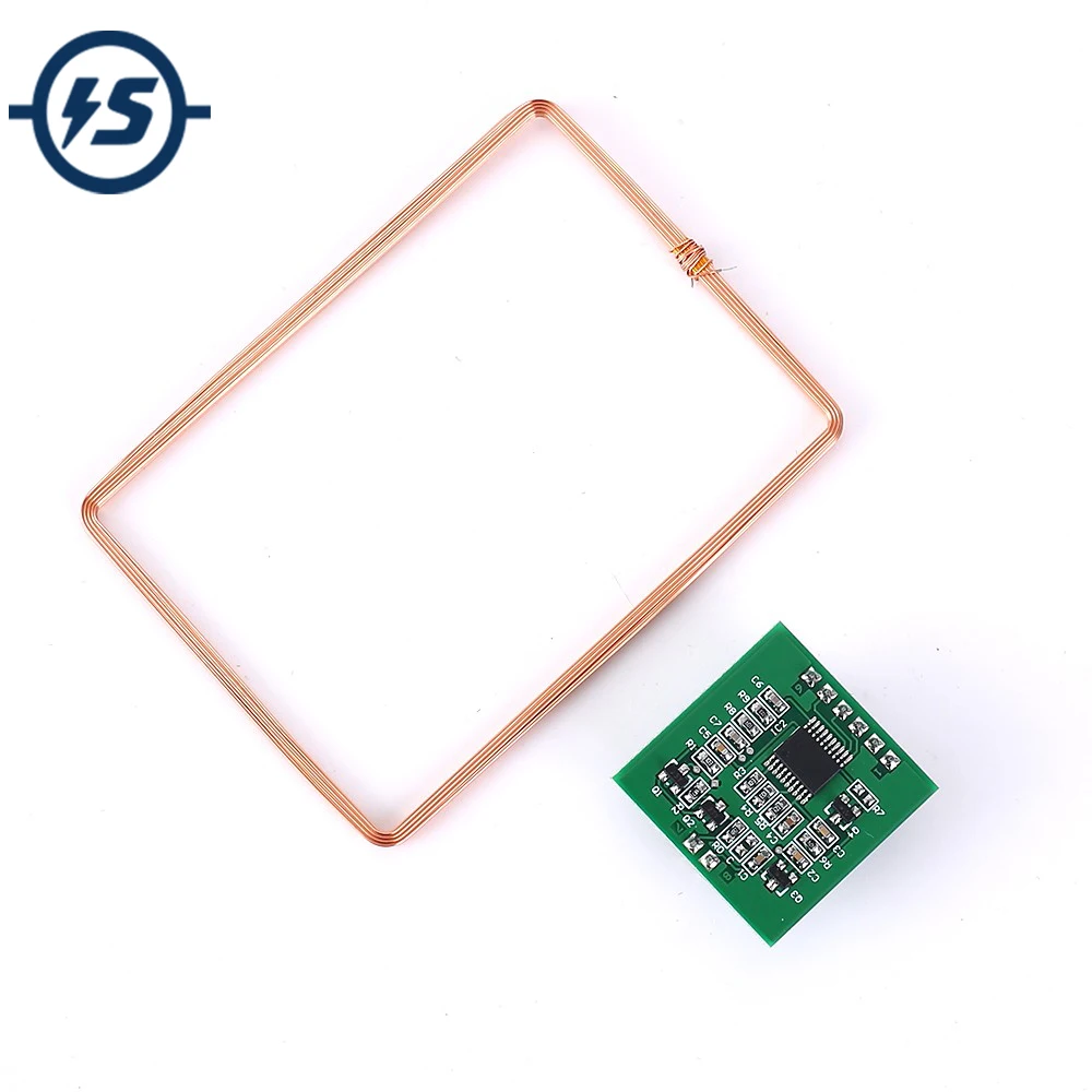 RFID Беспроводная ID карта модуль для чтения 125 кГц UART Бесконтактный контроллер с