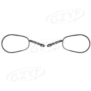 

Motorcycle Rearview Mirror Side Wing Mirrors Universal 8mm threaded For Harley Davidson Dyna Electra Glide FXDF FLHR XL1200