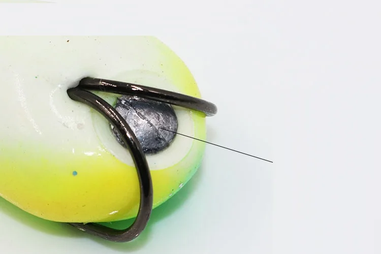 Fishing lure 1pcs 4cm 5cm Soft wobblers silicone Floating Frog lure Artificial Bait For Bass Snakehead accessories pesca
