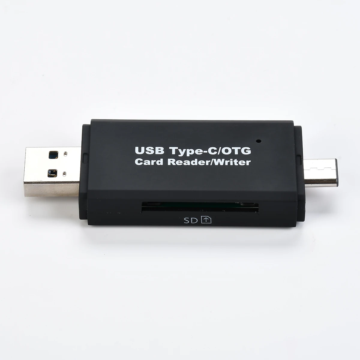USB 2,0 2 в 1 USB кард-ридер флэш-накопитель высокоскоростной Универсальный OTG TF/SD карта для Android телефона компьютерная кардридер расширение