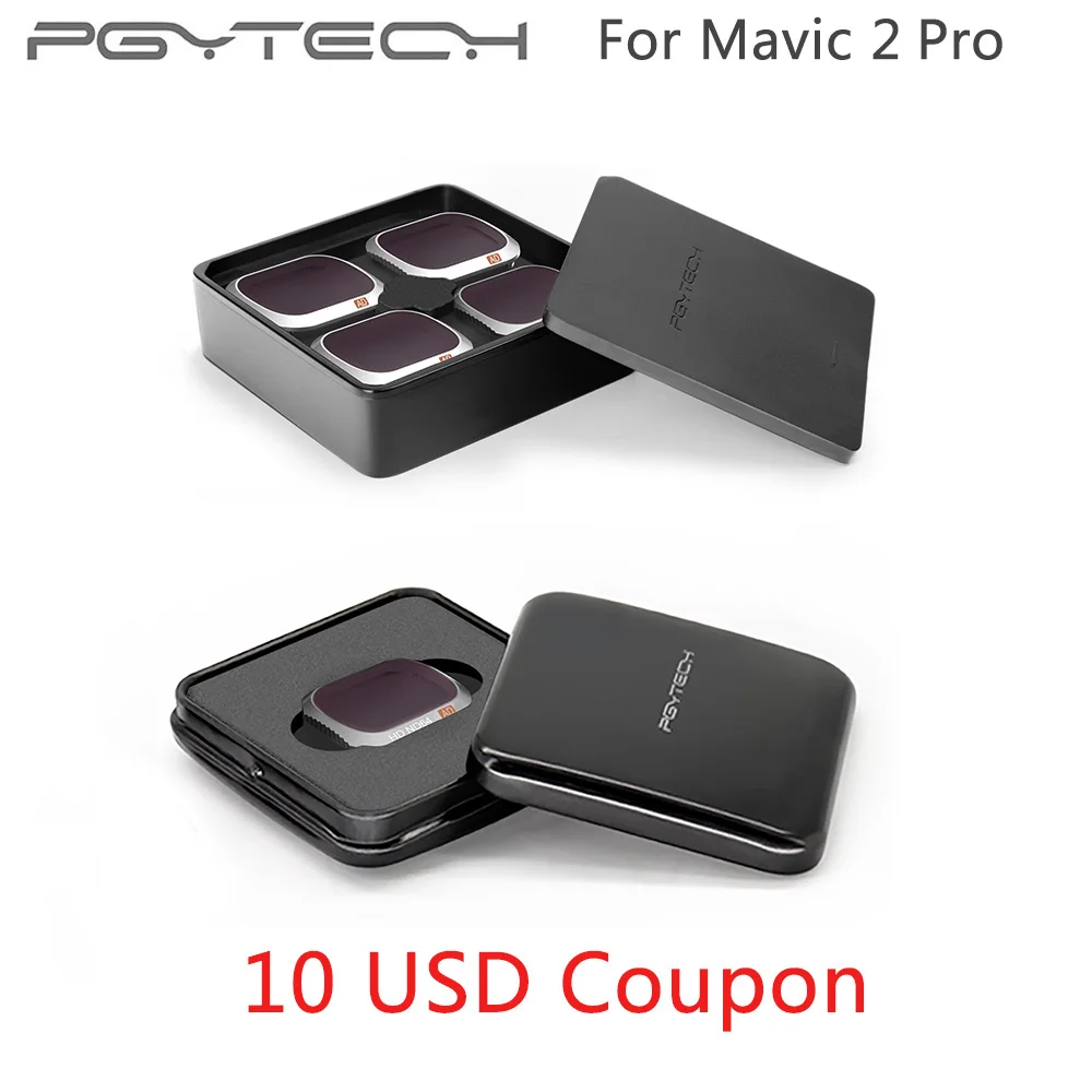 

PGYTECH Mavic 2 Pro UV CPL ND4 ND64 filter Advanced Camera Lens Filters Kit ND set Filter for DJI Mavic 2 Pro ND 8 16 32 64 PL