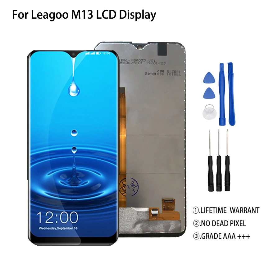

Original ForLeagoo M13 LCD Display Touch Screen Assembly For Leagoo M13 LCD Screen Display Mobile Phone Parts