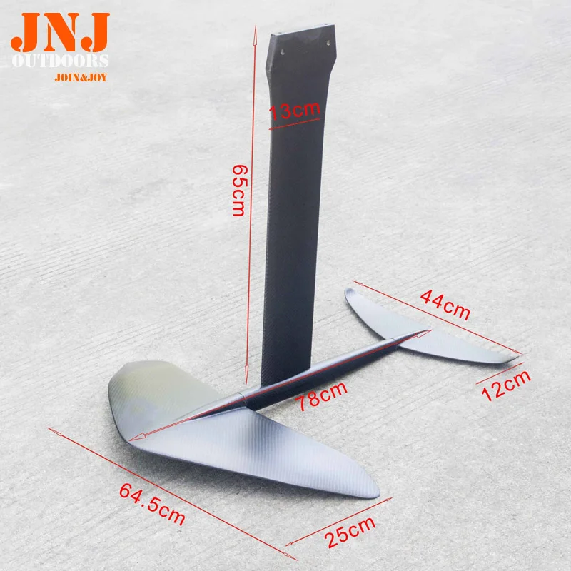 Strongest Carbon hydrofoil integrated gofoil tuttle connection and big wing for sup board surfboard Strongest Carbon hydrofoil integrated gofoil tuttle connection and big wing for sup board surfboard