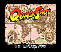 Quack Shot 16 бит игровая карта для sega Mega Drive& sega Genesis