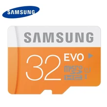 Samsung tarjeta de memoria de 32 gb tarjeta sd micro evo uhs-1 de tarjetas de memoria flash card microsd para tablet smartphone envío gratis