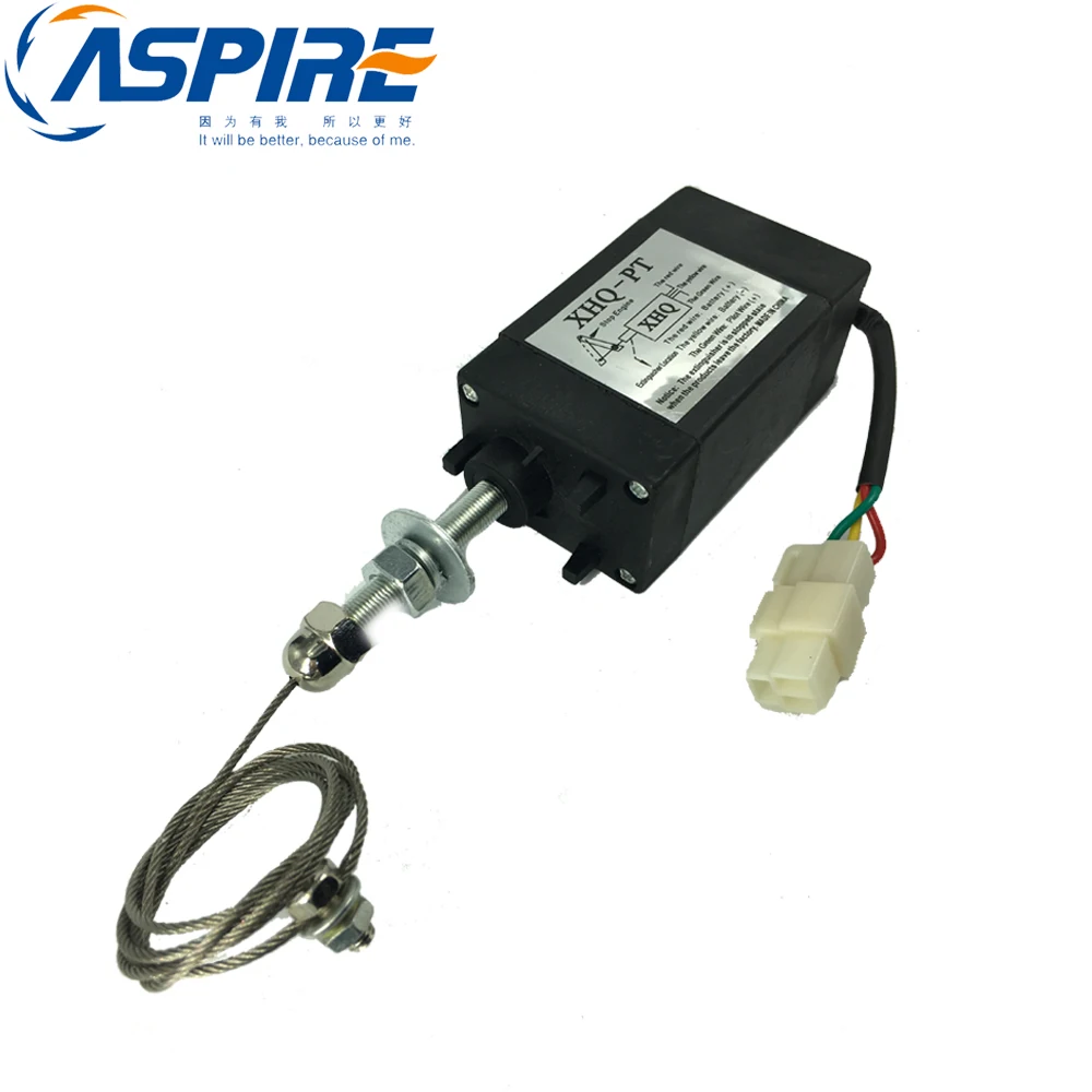 Diesel Engine Stop Solenoid XHQ PT 24V Power Off Pull Typein Generator