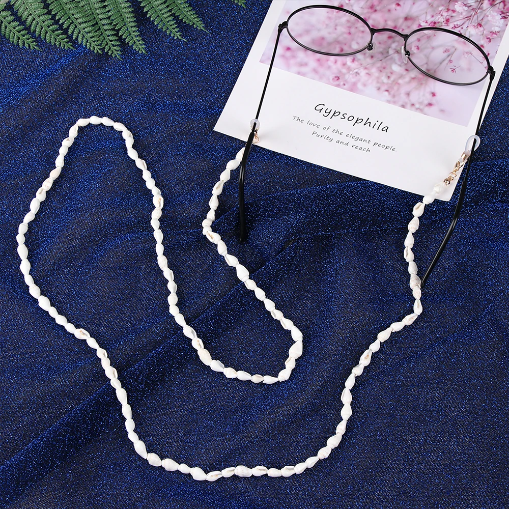 

1Pcs Novelty Womens Small Conch Eyeglass Eyewears Sunglasses Reading Glasses Chain Cord Holder Neck Strap Rope
