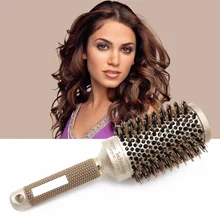Керамическая алюминиевая профессиональная расческа для волос, круглая расческа для волос, расческа для волос, парикмахерские расчески для салонов, парикмахерские инструменты для укладки