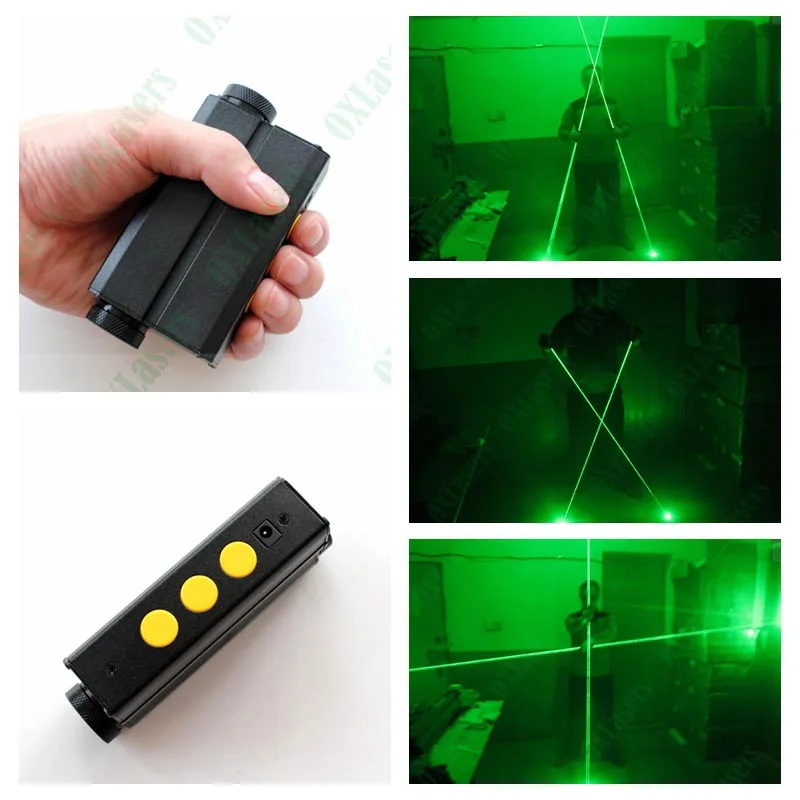 OXLasers NEW dual head green laser pointer green laser sword for dj