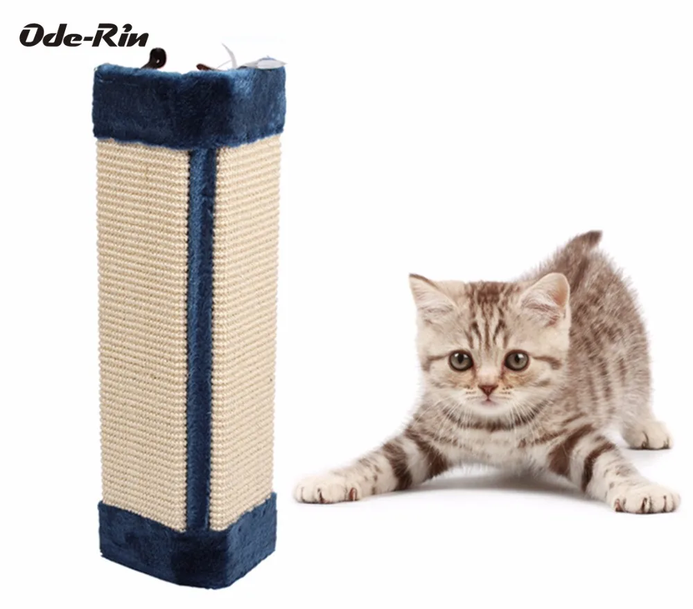 Ode Rin Sword hemp rope plush cat scratch board to make the cat toy cat