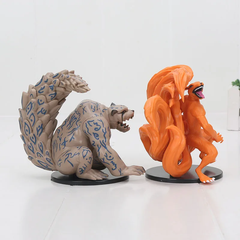 Экшн фигурка Узумаки из аниме Наруто ПВХ игрушечная кукла модель Shukaku Gaara Kurama 2