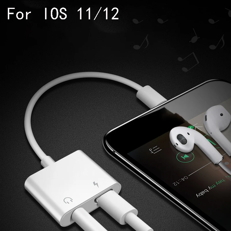 Evewher 3 в 1 для адаптера Lightning iPhone 7 зарядный адаптер 8 Plus 10 X зарядное устройство