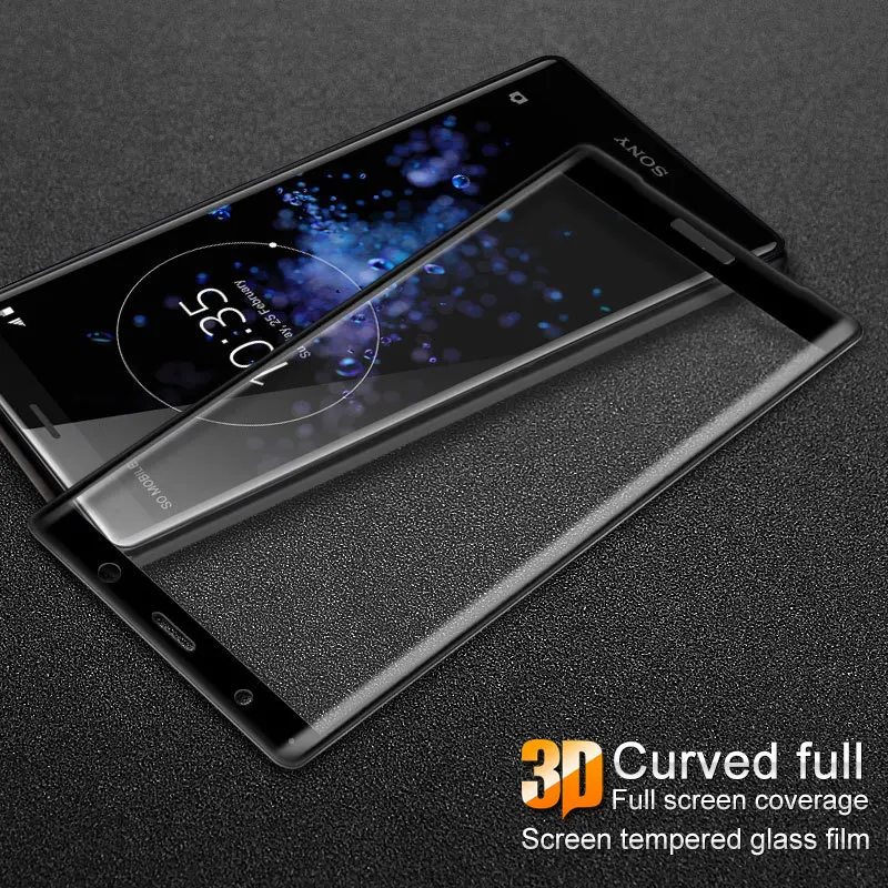 

IMAK 3D Curved Full Cover Tempered Glass For Sony XZ2 Premium Protective Glass For Sony Xperia XZ2 Premium Screen Protector