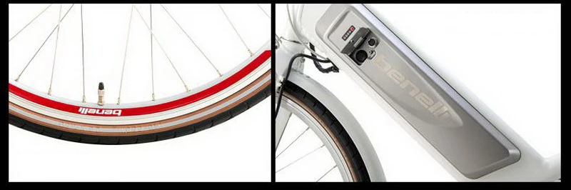 310410/Переменная скорость/скутер 26-дюймовый Аккумулятор велосипед женский Электрический велосипед Ретро электрический автомобиль/кожаная
