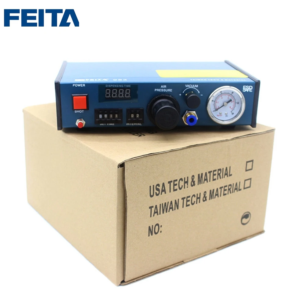 FT 983 FEITA Desktop Automatic Glue Dispensing Machine / Epoxy Resin