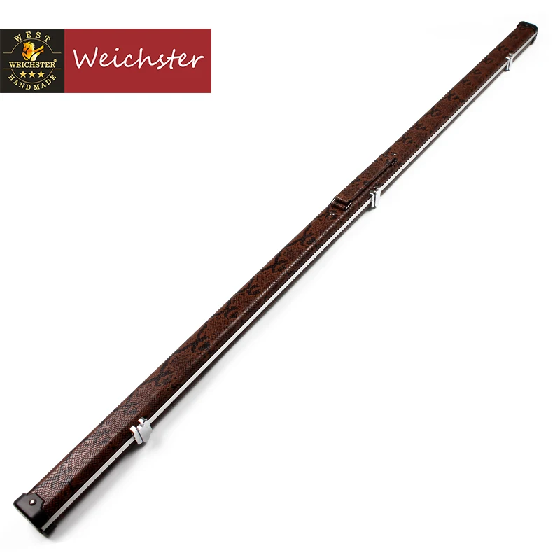 

Weichster One 1 Piece Snooker Pool Cue Case Slimline Aluminium Case Holds 1 Cue