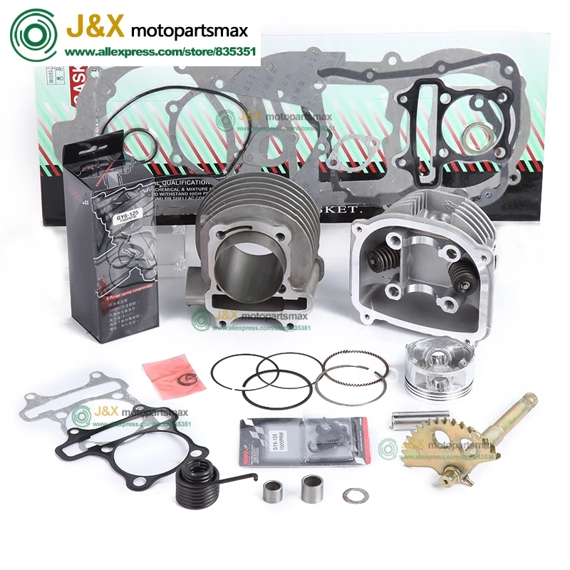 

GY6 125cc 150cc upgrade to GY6 180cc add power at least 30% Racing Camshaft CDI Muffler Performance Exhaust ,Oil pump and Gear