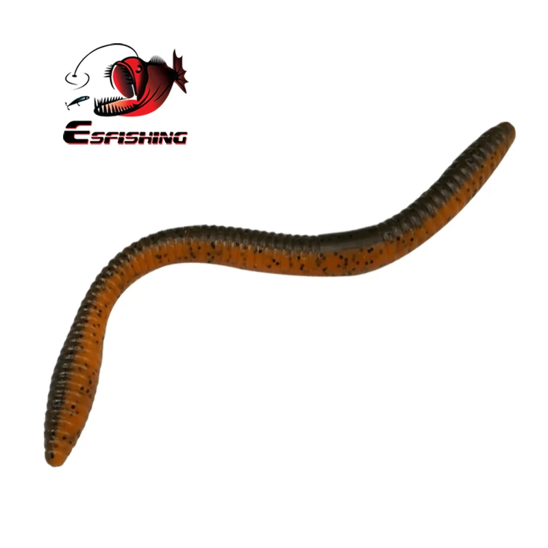 ESFISHING لينة الطعم دودة البرية عصا 150 مللي متر 11g 5 قطعة الصيد اكسسوارات دودة السحر لينة الصيد معالجة الكارب pesca السحر سمك السلمون المرقط إغراء