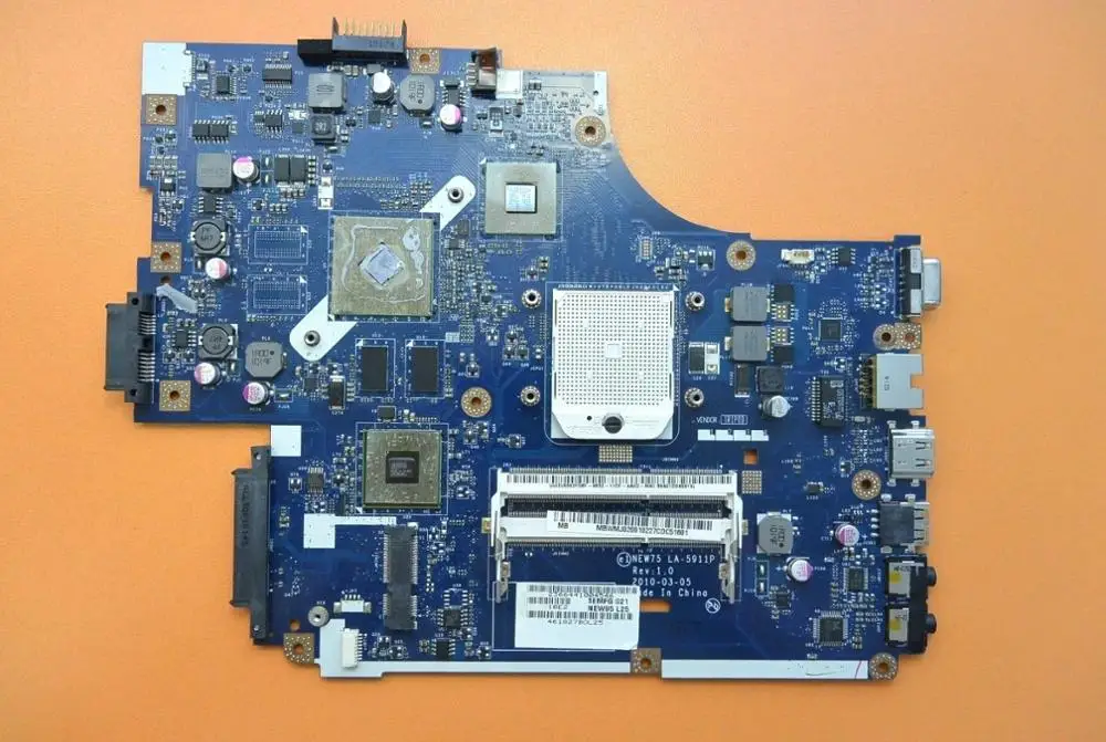 MBWVE02001 MB. WVE02.001 لشركة أيسر أسباير 5551 5551g 5552 5552g اللوحة المحمول NEW75 LA-5911P DDR3 HD6470M