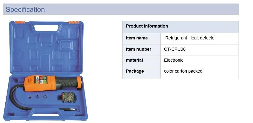 Детектор утечки газа хладагента CT-CPU06